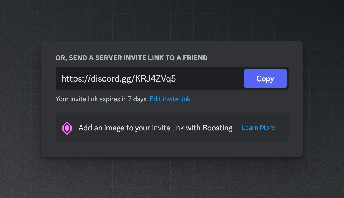 Screenshot of app Discord
